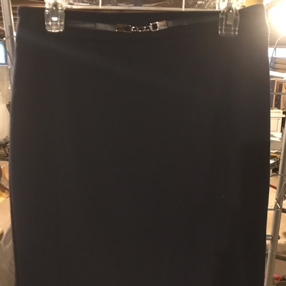 Navy skirt